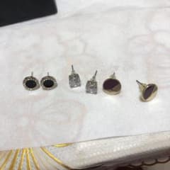 スタッドピアス 3ペアセットのサムネイル