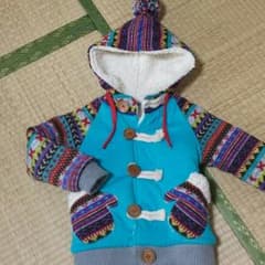 もこもこジャケット　１１０cmのサムネイル