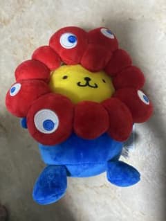 ミャクミャク　ポムポムプリン　ぬいぐるみ　サイズMのサムネイル