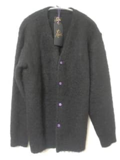 Needles 黒 カーディガン Sサイズ foremost別注 モヘア - メルカリ