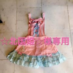 Angelic Pretty BunnyサロペットSet ピンク×サックスのサムネイル
