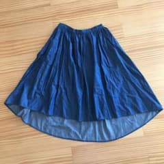 グローバルワーク　フレアスカート　デニムのサムネイル
