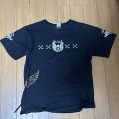 SKULL FLIGHT スカル Tシャツ ブラックのサムネイル