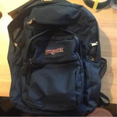 ジャンスポーツ jansport リュック 紺 ネイビーのサムネイル