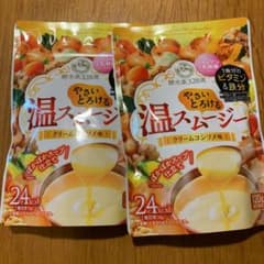 ジェイフロンティア 酵水素328選やさいとろける温スムージー クリームコンソメ…のサムネイル