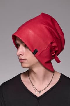 新品タグ付き kiryuyrik Stretch Leather Cap - メルカリ