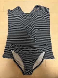 レディース 水着 4点セット ボーダーのサムネイル