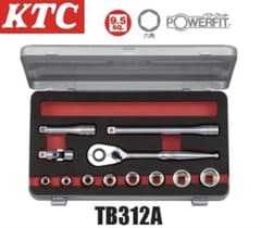 「新品未開封」KTC 9.5sq. ソケットレンチセット TB312Aのサムネイル