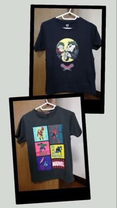 UNIQLO UT 呪術廻戦 ＆ MARVEL Tシャツ 2枚セットのサムネイル