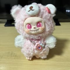 U*I様 ぬいぐるみ マスコット ピンク くまのサムネイル