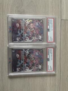 ぱ*こ様 PSA10 フラッグシップペローナ 2枚セット ワンピースカードのサムネイル
