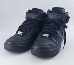 NIKE ナイキ AIR FORCE 1 MID 黒 スニーカー 23.5cmのサムネイル