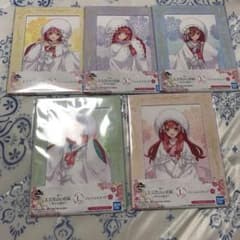 五等分の花嫁　一番くじ　フレームスタンド　フルコンプセットのサムネイル