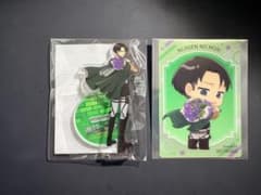 Nijigen no Mori Levi Acrylic Stand Clear Card Acrylic Stand　Attack Titan