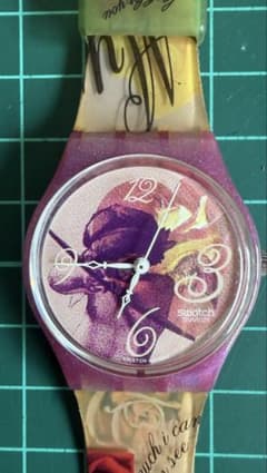 SWATCH スウォッチ Feel for you ヴィンテージ 稼働品 レトロのサムネイル