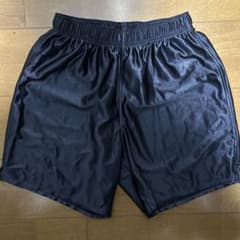 サッカー　ハーフパンツ　ショートパンツ　紺のサムネイル