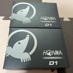 本間ゴルフ HONMA D1 ゴルフボール 12個入　二箱セットのサムネイル