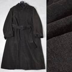 当時物 テットオム ガルニエ GARNIER ウール ベルテッド ロングコート 当時物 テットオム ガルニエ GARNIER ウール ベルテッド ロングコート