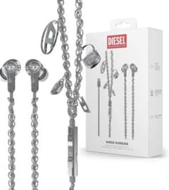 DIESEL ディーゼル シルバー 有線イヤホン 60458 新品未開封 - メルカリ