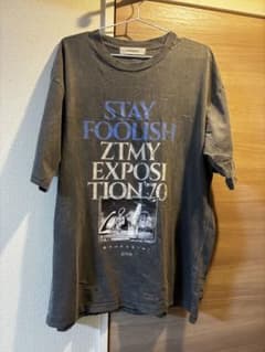 ZUTOMAYO Tシャツ STAY FOOLISH Tee gray Lサイズ