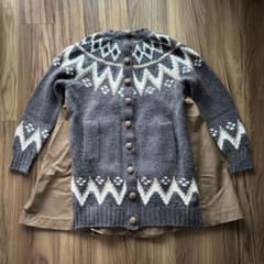 sacai ニットドッキングカーディガンのサムネイル