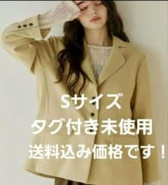 新品 OLUN linen blend jacket/リネンブレンドジャケット - メルカリ
