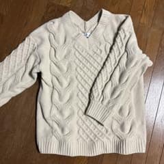 AZUL by MOUSSY ケーブルニットセーターのサムネイル