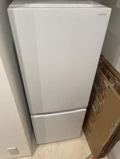 REFAGE 156L ホワイト冷蔵庫 3段棚付き - メルカリ