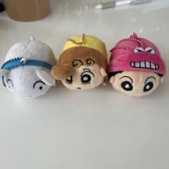 크레용 신짱 마스코트 3점 세트