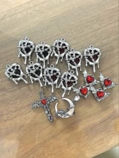 地雷系 ハンドメイド チャーム パーツ セットのサムネイル