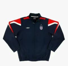 00s UMBRO サッカー イングランド代表 ナイロン ジャケット ジャージ