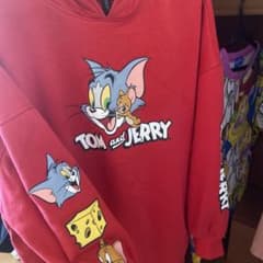 H&M トムアンドジェリー　フード付きパーカーのサムネイル