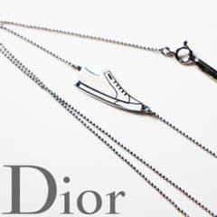 新品 DIOR HOMME ディオールオム エディ期 スニーカーネックレス 