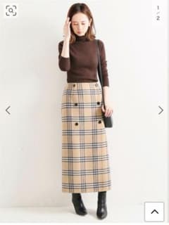 IENA Wフェイスリバーシブルロングスカートのサムネイル