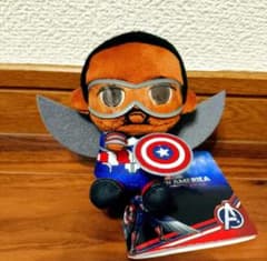 キャプテンアメリカ　&youマスコット　ぬいぐるみ　キャプテンアメリカ
