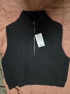 新品未使用25FW HYKE RIBBED KNIT WOOL VEST ベスト - メルカリ