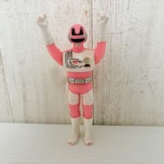 超電子バイオマン ピンクファイブ ソフビ人形 昭和スーパー戦隊 バイオ