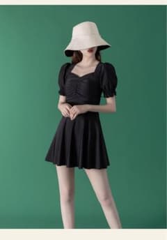 [New] Women's Black One-Piece Swimsuit