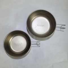 モンベル　チタン　ディープディッシュ　L S　廃盤　2個セット モンベル チタン ディープディッシュ L S 廃盤 2個セット - メルカリ