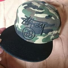 【未使用】Stussy カモ柄 キャップ     ニューエラ supremeのサムネイル