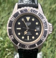 希少◎旧HEUER ホイヤープロフェッショナル 200ｍデイトヴィンテージ腕時計 希少◎旧HEUER ホイヤープロフェッショナル 200mデイトヴィンテージ