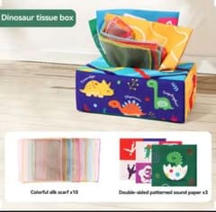 赤ちゃんティッシュおもちゃ　いたずら放題　無限ティッシュのサムネイル