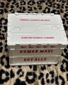 HUMAN MADE ヒューマンメイド コンテナ ホワイト 白 20L - メルカリ