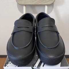 Vans スケートローファーレザー 26cm ブラック プロモデル 即完売 US 