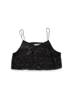 【美品】スパンコール ビスチェ ブラックのサムネイル