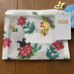フェイラー　ハイジ　メッシュポーチ　ホワイトのサムネイル