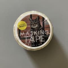 新品】岩合光昭 猫 ネコ マスキングテープ 26mm 10m - メルカリ