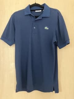 LACOSTE ネイビー ポロシャツ - メルカリ
