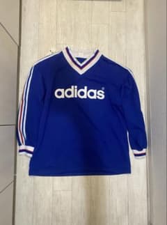80s 90s adidas ヴィンテージ Vネック スウェット デサント製 - メルカリ