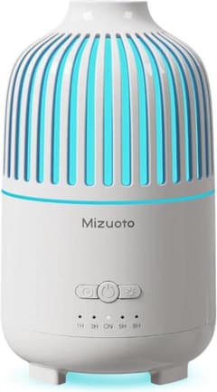 小型 超音波式加湿器 500ｍl USB給電 アロマ対応LEDのサムネイル